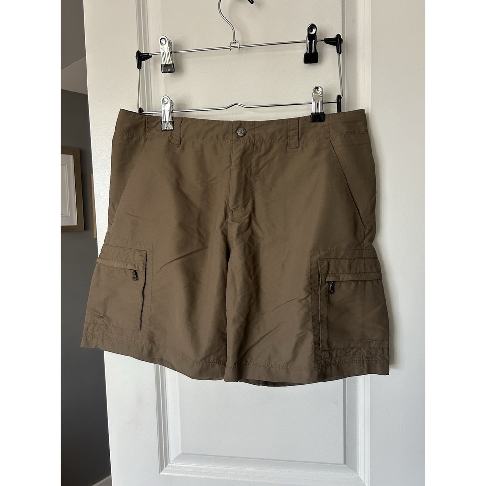 REI Womens Cargo Shorts Nylon Hiking Outdoor Lightweight UPF 50+ Pockets Sz 10